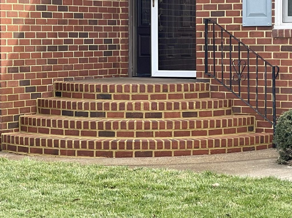 brick steps
